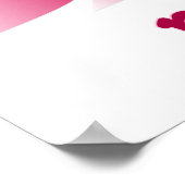 yoga roze lotus namaste poster (Hoek)