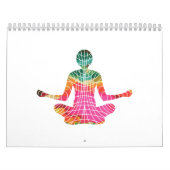 Yoga Sacred Geometry Meditation Symbol Gift Idee Kalender (Hoes)
