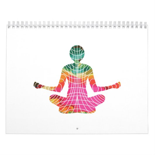 Yoga Sacred Geometry Meditation Symbol Gift Idee Kalender (Hoes)
