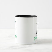 Yoga Santa Cat Gifts Mok (Midden)
