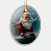 Yoga Santa Keramisch Ornament (Rechts)