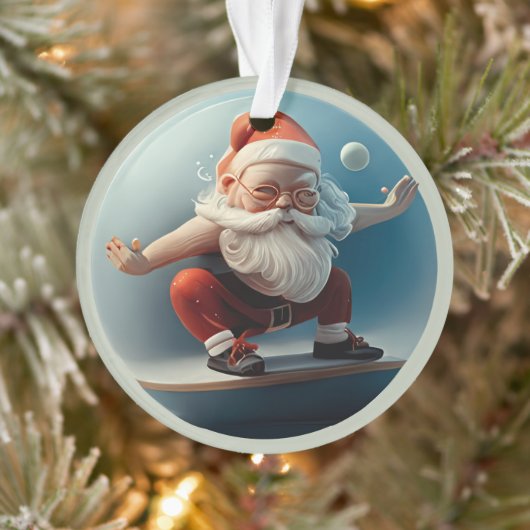 Yoga Santa Ornament (Boom)