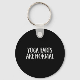 Yoga Scheten Zijn Normaal Grappige Boeren Laten Sleutelhanger