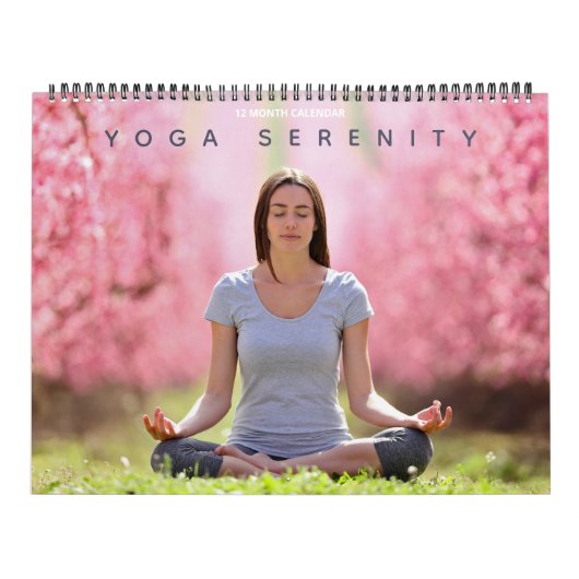 Yoga Sereniteit Kalender (Hoes)