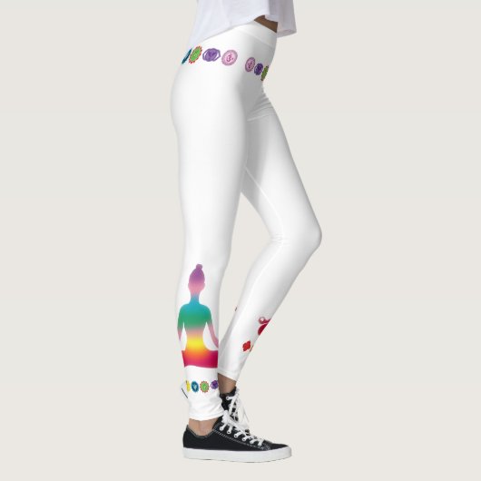 Yoga Seven Chakras Leggings (Rechts)