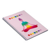 Yoga Seven Chakras Notitieboek (Rechterzijde)