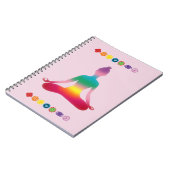 Yoga Seven Chakras Notitieboek (Linkerzijde)