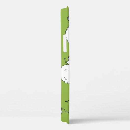 Yoga Sheep: Whimsical Sketch plezier. Case-Mate iPhone Case (Achterkant / Rechts)