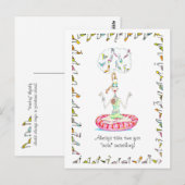 Yoga Shoes briefkaarten (Voorkant / Achterkant)