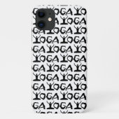 Yoga Silhouettes Black en White Case-Mate iPhone Case (Achterkant)