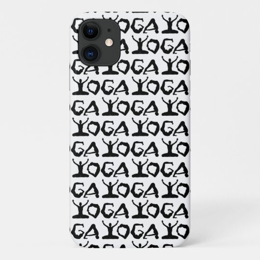 Yoga Silhouettes Black en White Case-Mate iPhone Case (Achterkant)