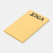 Yoga Silhouettes Post-it® Notes (Schuin)