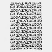 Yoga Silhouettes Theedoek (Verticaal)