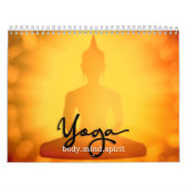 Yoga Silhouettes Wall Agenda Kalender (Hoes)