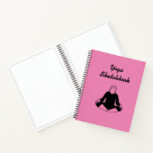 Yoga Sketchbook  Notitieboek (Binnen)