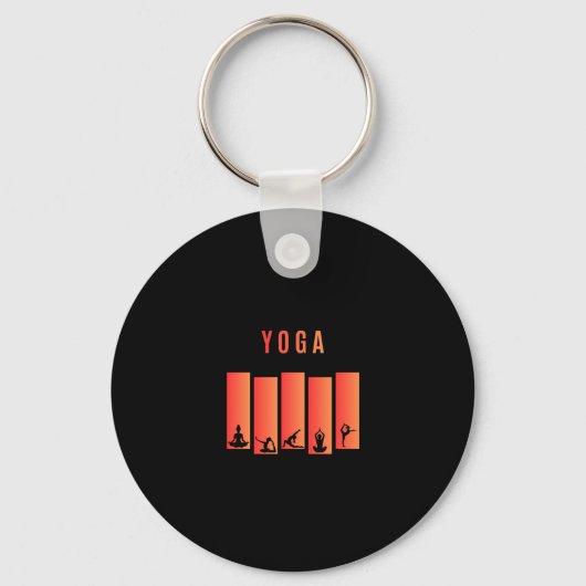 Yoga Sleutelhanger (Voorkant)