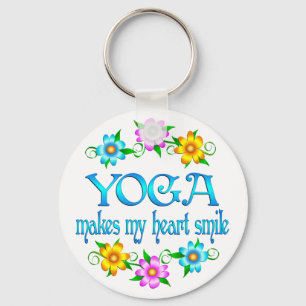 Yoga Smile Sleutelhanger