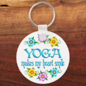 Yoga Smile Sleutelhanger (Voorkant)