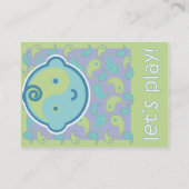 Yoga Speak Baby : Afspeeldatum Contactkaartje (Achterkant)