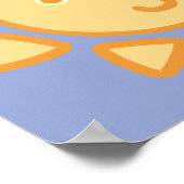 Yoga Speak Baby: De zon, de maan en de sterren Poster (Hoek)