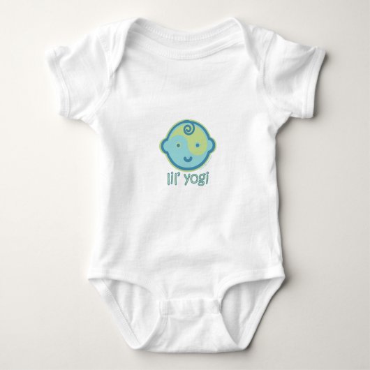 Yoga Speak Baby : Lil' Yogi Romper (Voorkant)