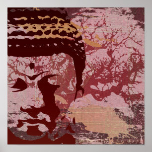 Yoga Speak : Boeddha - Afdruk Poster