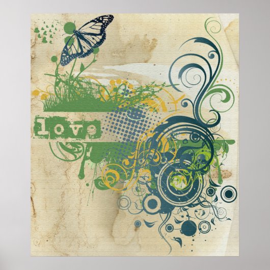 Yoga Speak: Groene liefdeschakra Poster (Voorkant)