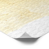 Yoga Speak: Oranje Creative Chakra Poster (Hoek)