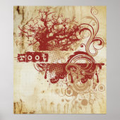 Yoga Speak: Red Root Chakra Poster (Voorkant)