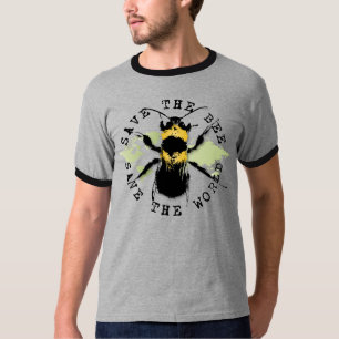 Yoga Speak : Sla de bijen op... Red de wereld! T-shirt