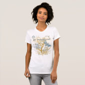 Yoga Speak : Wees verlicht! T-shirt (Voorkant volledig)