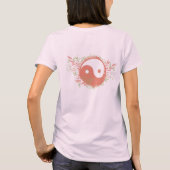 Yoga Speak:  Yin-Yang-symbool T-shirt (Achterkant)