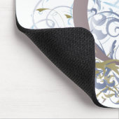 Yoga Speak : Zwemelvormig ontwerp Muismat (Hoek)