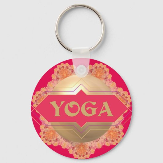 Yoga Spirit sleutelhanger (Voorkant)