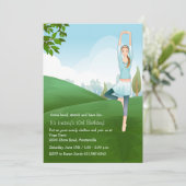 Yoga Spirit Uitnodiging (Staand voorkant)