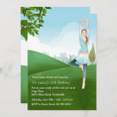 Yoga Spirit Uitnodiging (Voorkant / Achterkant)