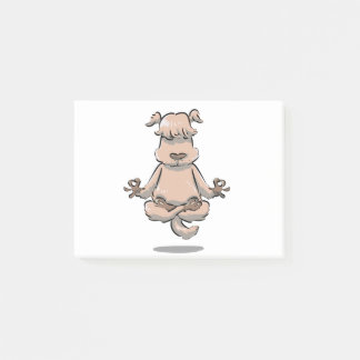 Yoga Spiritueel Dog Pet-eigenaars Post-it® Notes