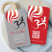 Yoga Spirituele vlam Om Ohm Calligrafie Zen