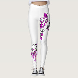 Yoga sport leggings vrouwen.
