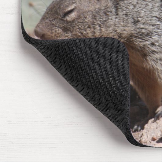 Yoga Squirrel Mousepad Muismat (Hoek)