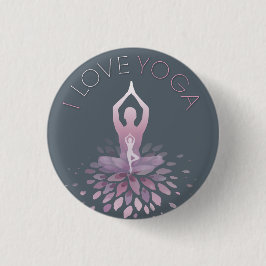 yoga statement ronde button 3,2 cm