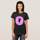 Yoga stelt lichaam positief t-shirt (Voorkant volledig)