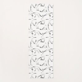 yoga stelt patroon yogamat