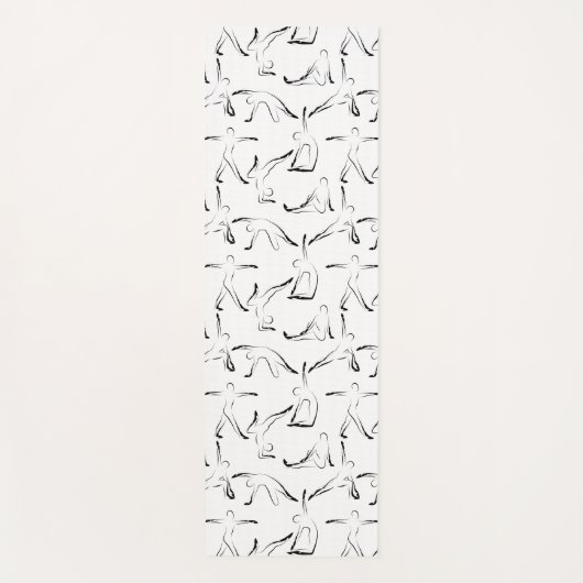 yoga stelt patroon yogamat (Voorkant)