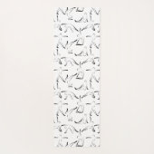 yoga stelt patroon yogamat (Achterkant)