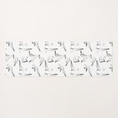 yoga stelt patroon yogamat (Achterkant (horizontaal))