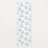 yoga stelt patroon yogamat (Voorkant)