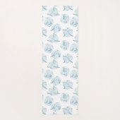 yoga stelt patroon yogamat (Achterkant)