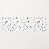 yoga stelt patroon yogamat (Achterkant (horizontaal))