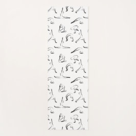 yoga stelt patroon yogamat